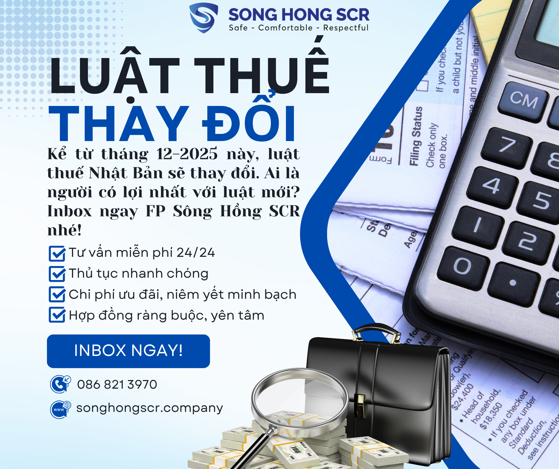 luật thuế Nhật bản thay đổi từ tháng 12-2025