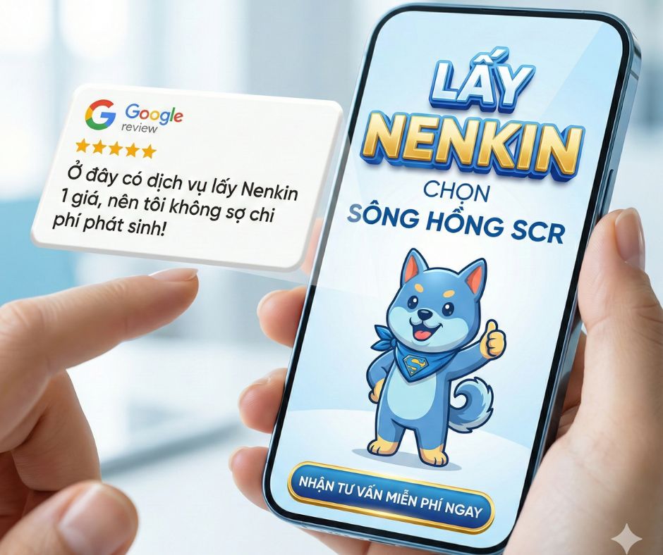 Dịch vụ lấy Nenkin 1 giá tại sông hồng SCR
